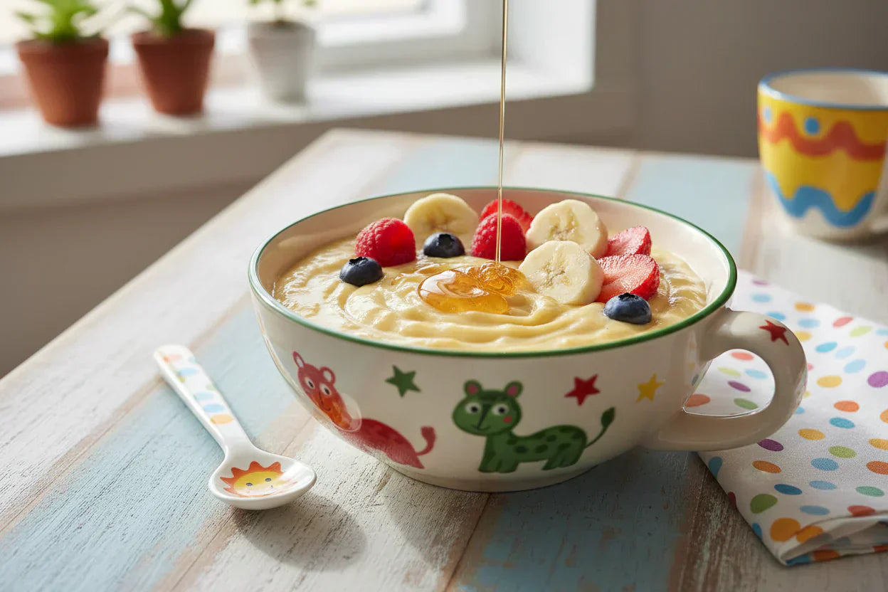 Avena "Golden Vanilla" con Chocho (Ideal para niños)