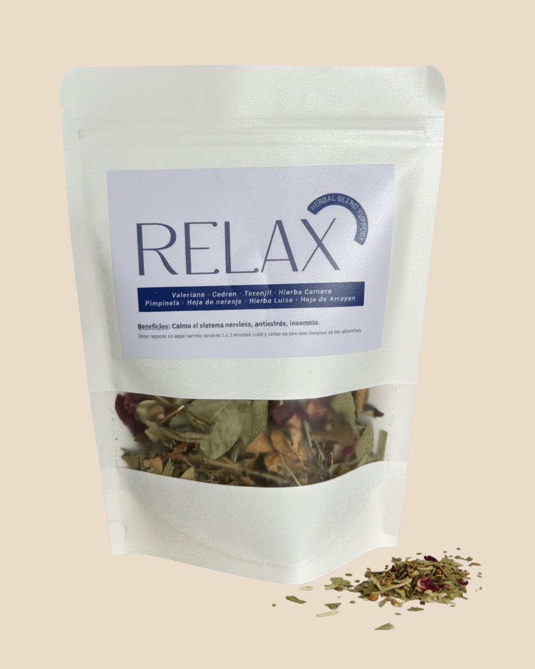 TÉ RELAX | Para calmar el sistema nervioso y favorecer al descanso | 30g
