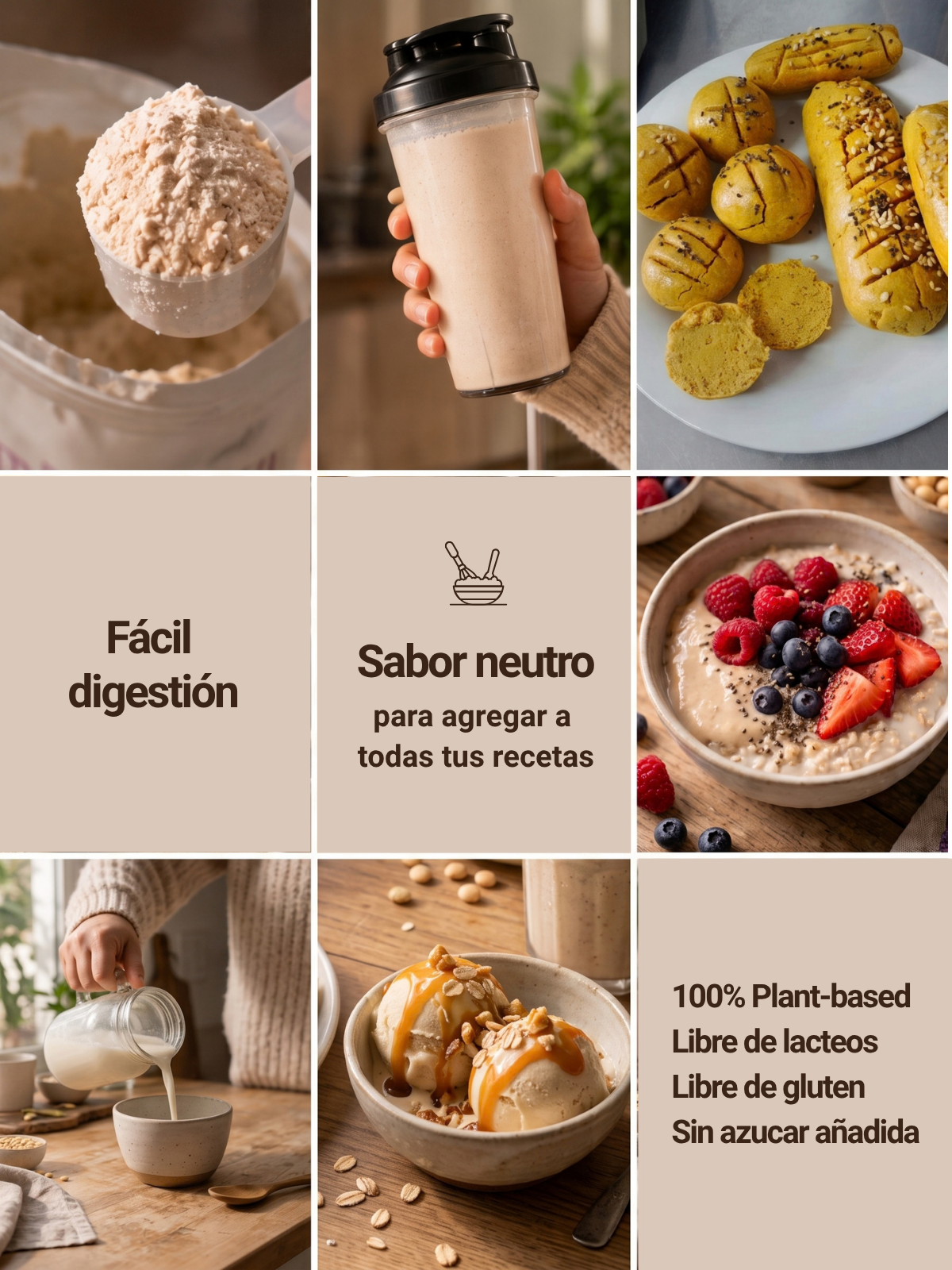 TARWI NATURAL | PROTEINA Y FIBRA | 1.5kg