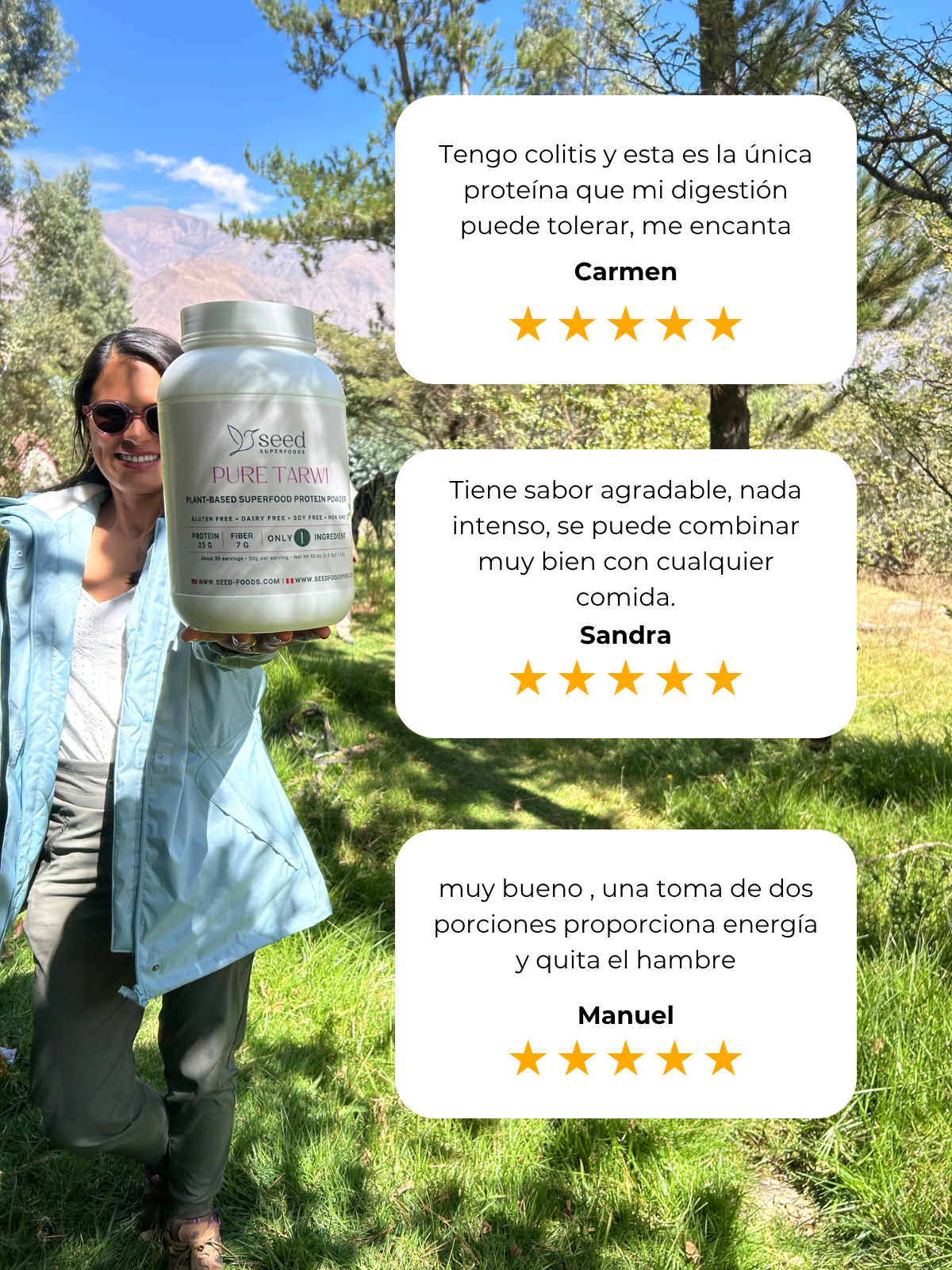 TARWI NATURAL | PROTEINA Y FIBRA | 1.5kg