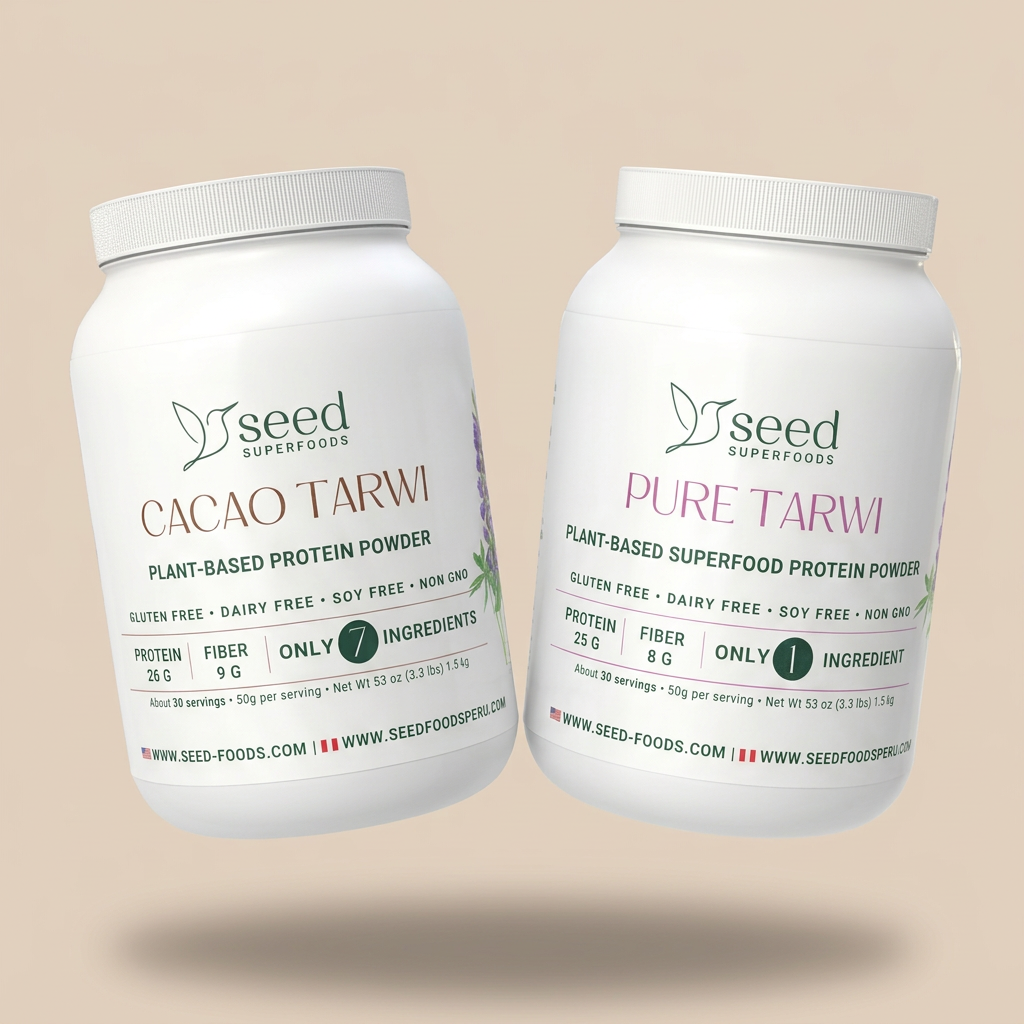 Pack Duo - Tarwi Natural + Tarwi Cacao