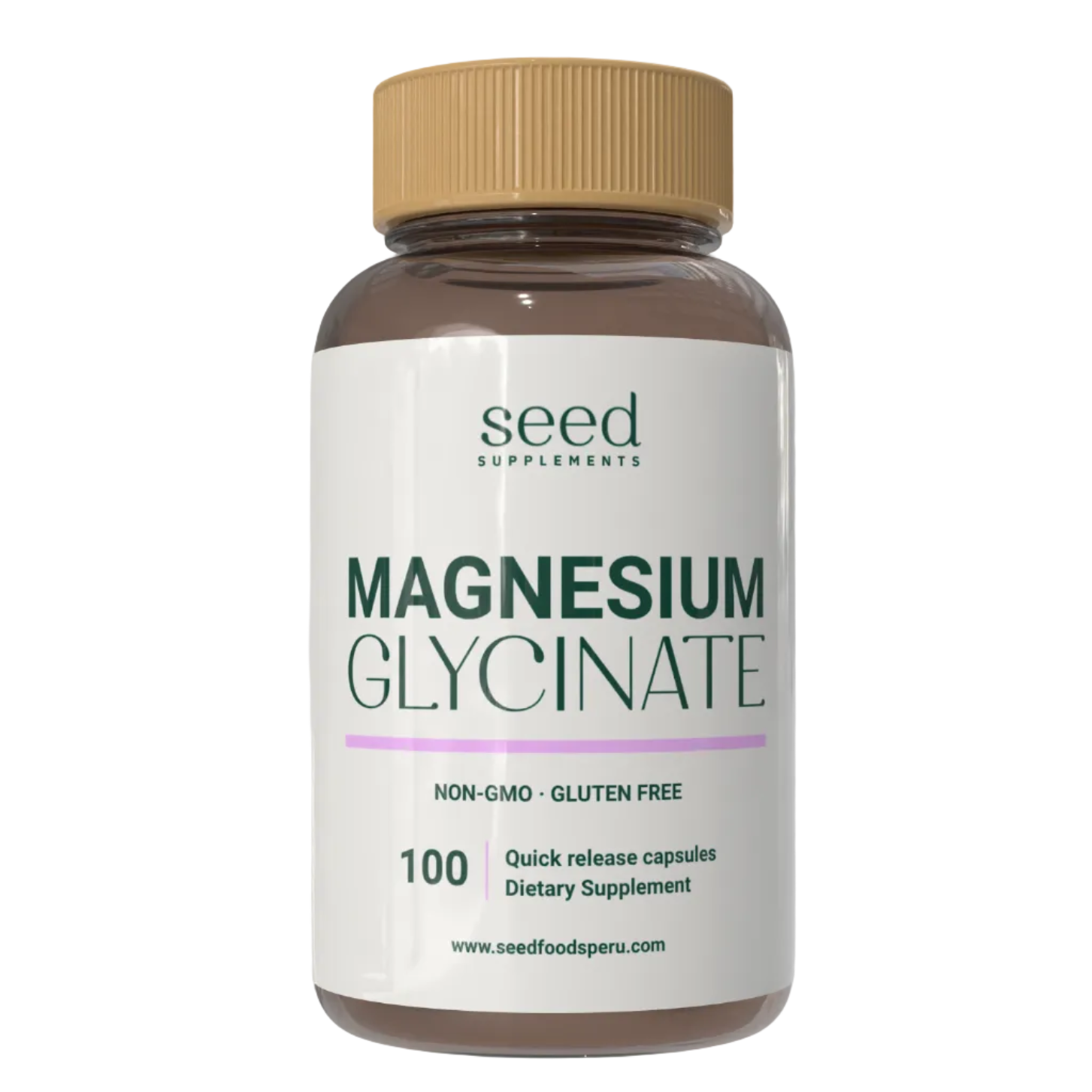 GLICINATO DE MAGNESIO | RELAJACION Y SUEÑO | 100 cápsulas