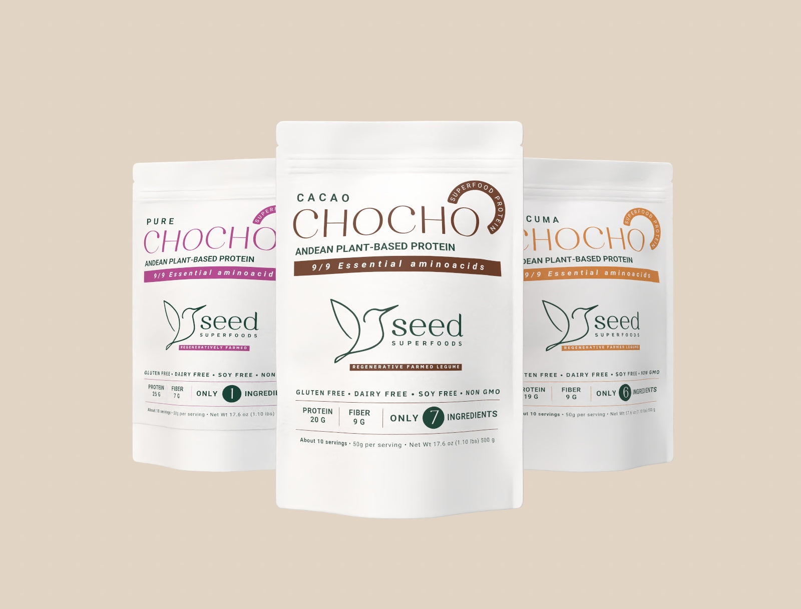 Pack Starter SEED — Prueba los 3 sabores de tarwi