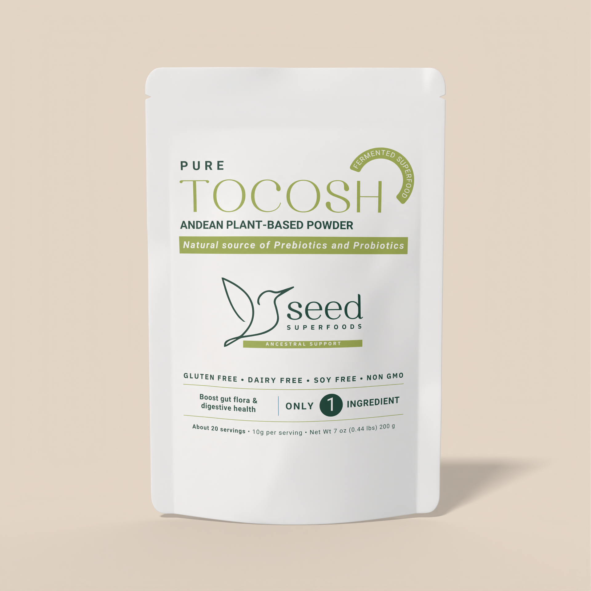 TOCOSH | PROBIÓTICO | APOYO GASTRO INTESTINAL ANCESTRAL | 200G